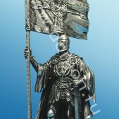 Тевтонский рыцарь со знаменем (Кас - М129)