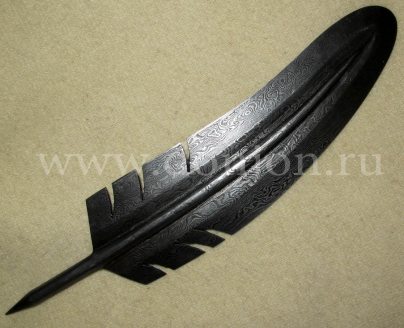 Нож "Перо" из дамасской стали (ВД)